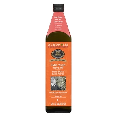 Acropolis Organics Extra Virgin Olive Oil 1 l, $4.55/100ml