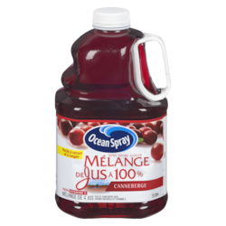 Ocean Spray Mélange de jus à 100 % canneberges 3 l, 0,25 $/100ml