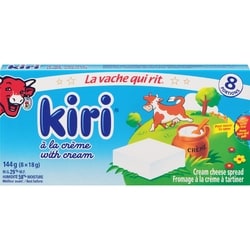Kiri Fromage à la crème 144 g, 4,85 $/100g