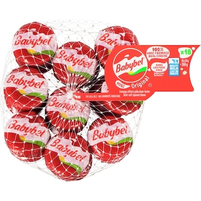 Babybel Original, 18 Pack 360 g, $3.75/100g