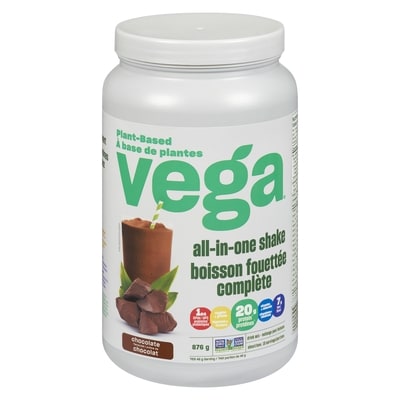 Vega One® All-in-One Protein Powder, Chocolate 876 g, $5.48/100g
