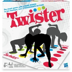 Twister Game, Family and Kids Party Game, Twister Board Game Ages 6 and Up, Indoor and Outdoor Classic Game