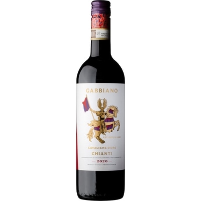GABBIANO Chianti Cavaliere D’Oro (Pièce d’identité requise au moment du ramassage) 750 ml, 2,14 $/100ml