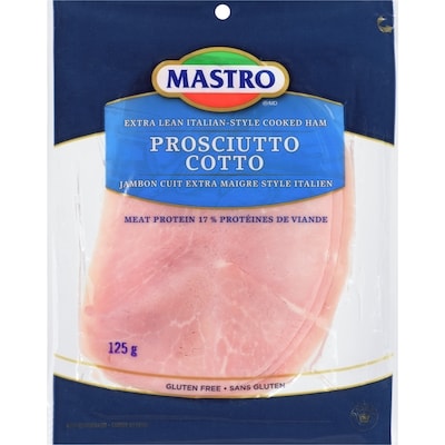 Mastro Prosciutto Cotto 125 g, $50.32/1kg $5.03/100g