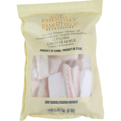 Kitchen Essentials Filet de morue surgelé individuellement 2.27 kg, 2,47 $/100g