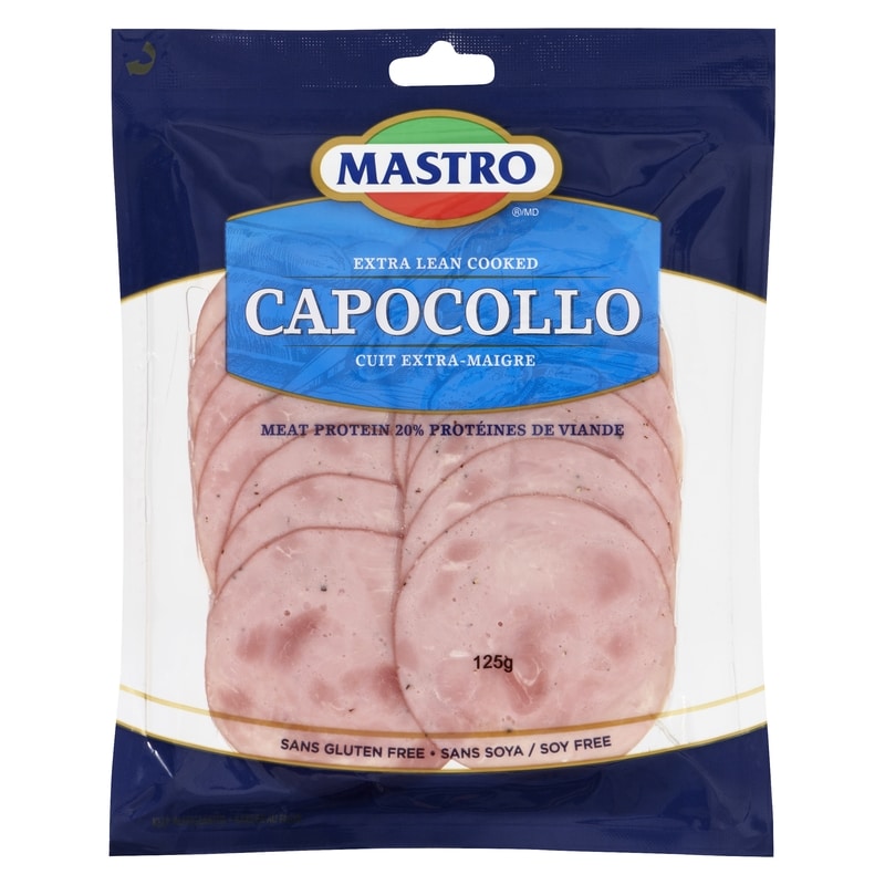 Capocollo, Sliced