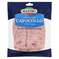 Mastro Capocollo en tranches 125 g, 40,00 $/1kg 4,00 $/100g