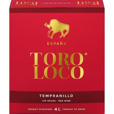 Toro Loco Toro Loco Red Wine (ID required at pick-up) 4 l, $1.05/100ml