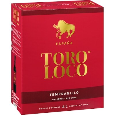 Toro Loco Red Wine (ID required at pick-up)