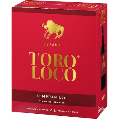 Toro Loco Red Wine (ID required at pick-up)
