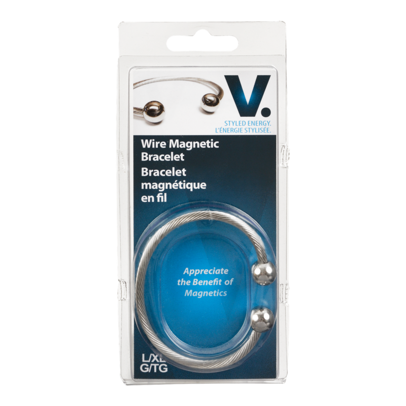 Wire Magnetic Bracelet, L/XL