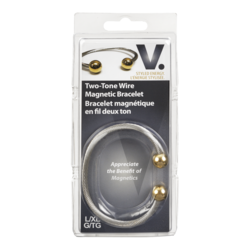 PharmaSystems Bracelet magnétique en fil bicolore taille G à TG 1 ea, 34,99 $/1ch