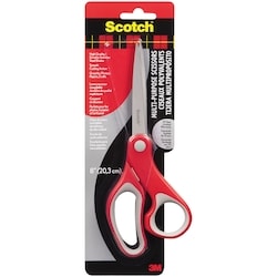 Multi-Purpose Scissors, 1428, Red, 20.3 Cm (8 In)
