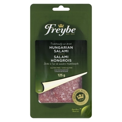 Freybe Hungarian Salami 125 g, $55.92/1kg $5.59/100g