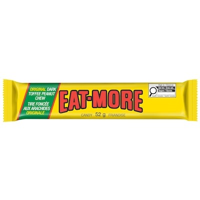 Hershey’s Tire Foncée Aux Arachides Eat-More Original 52 g, 3,85 $/100g