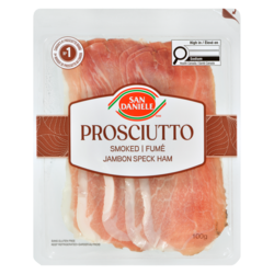 San Daniele Prosciutto, Smoked 100 g, $4.00/100g