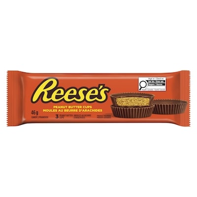 Reese's Peanut Butter Cups  48x46.0 g, $2.24/100g