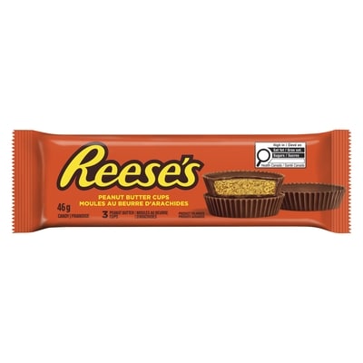 Reese’s Friandises MOULES AU BEURRE D’ARACHIDES 46 g, 4,33 $/100g