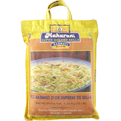 Maharani Riz basmati 4.54 kg, 0,42 $/100g