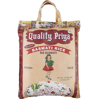 Quality Priya Basmati Rice 3.63 kg, $0.32/100g