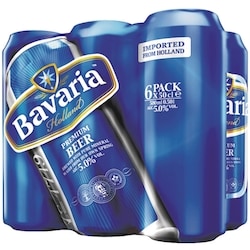 Bavaria Holland bière premium (Pièce d’identité requise au moment du ramassage) 6x500.0 ml, 0,57 $/100ml