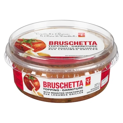 President's Choice Bruschetta Topping With Roasted Vegetables 227 g, $1.76/100g