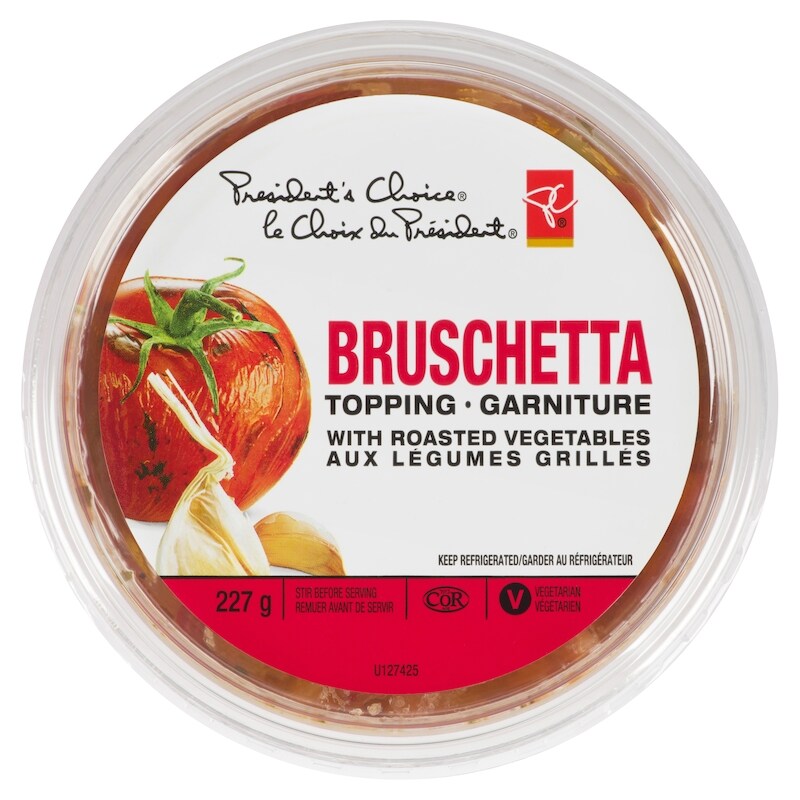 Bruschetta Topping With Roasted Vegetables