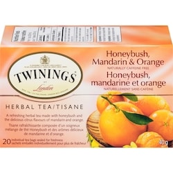 Twinings 20ct Honeybush Mandarin Orange 20 ea, $0.28/1ea