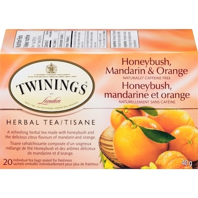 Twinings 20ct Honeybush Mandarin Orange 20 ea, $0.25/1ea