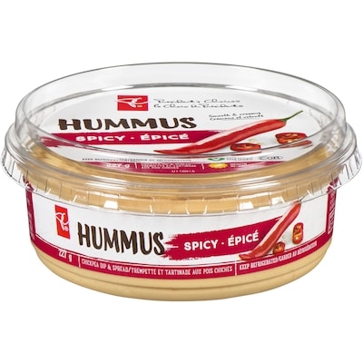 le Choix du Président Hummus Épicé 227 g, 1,89 $/100g