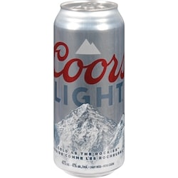 Coors Light, Can (ID required at pick-up) 473 ml, $0.64/100ml