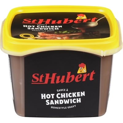 St Hubert Hot Chicken Sandwich Home Style Gravy  450 ml, $0.66/100ml
