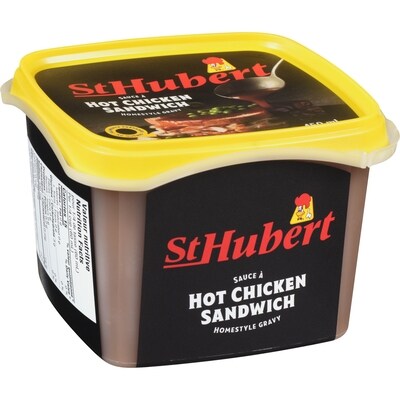 Hot Chicken Sandwich Home Style Gravy 