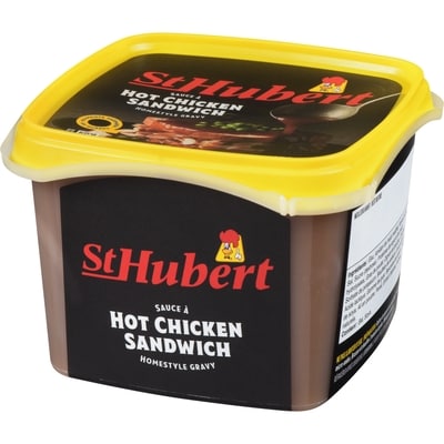 Hot Chicken Sandwich Home Style Gravy 
