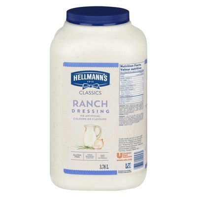 Hellmann's Creamy Ranch Dressing 3.78 l, $0.90/100ml