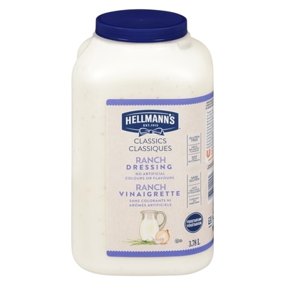 Hellmann’s Vinaigrette ranch crémeuse 3.78 l, 0,90 $/100ml