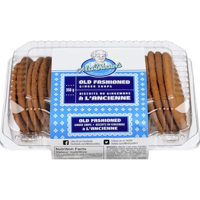 Mrs Dunster Gingersnap Cookies 350 g, $1.80/100g