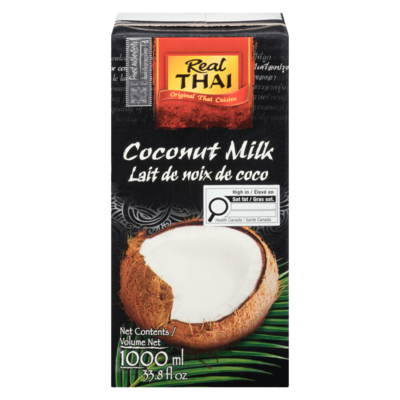 Real Thai Coconut Milk 1 l, $0.45/100ml
