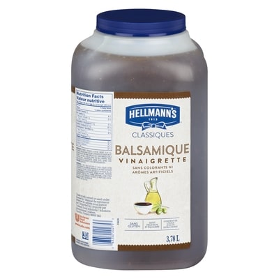 Hellmann’s Vinaigrette balsamique 3.78 l, 0,93 $/100ml