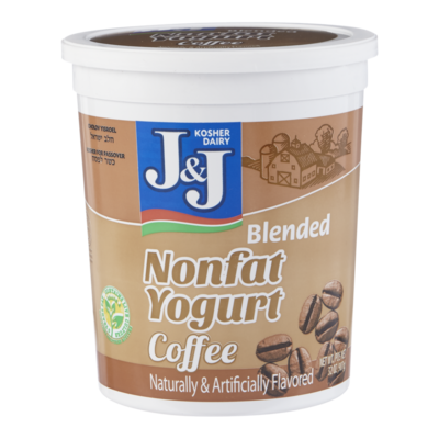 J and J Non Fat Yogurt, Coffee 907 g, $1.16/100g