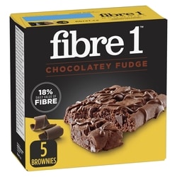 Fibre 1 Brownies, Chocolatey Fudge 125 g, $3.19/100g