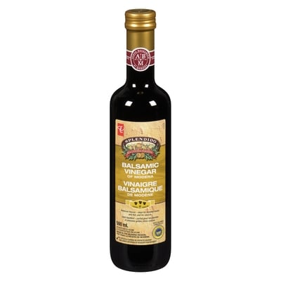 PC Splendido Vinaigre balsamique de Modène, 3 feuilles 500 ml, 1,40 $/100ml