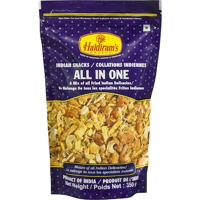 Haldiram All In One 350 g, $1.14/100g