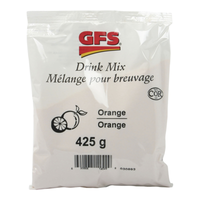 GFS Drink Crystals, Orange 425 g, $1.24/100g