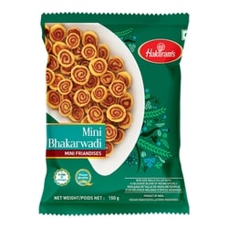 Haldiram’s Bhakarwadi 150 g, 1,33 $/100g