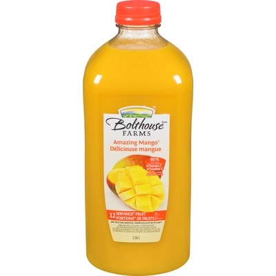 Bolthouse Amazing Mango 1.54 l, $0.65/100ml