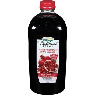 Bolthouse Juice, 100% Pomegranate 1.54 l, $0.91/100ml