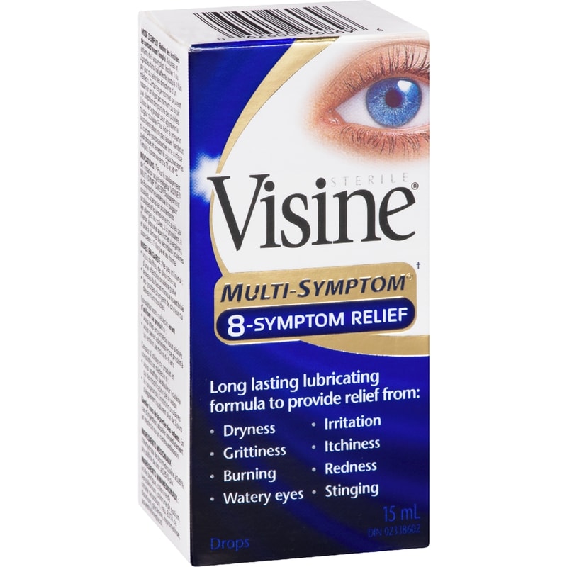 Multi-Symptom Drops for Irritated Eyes