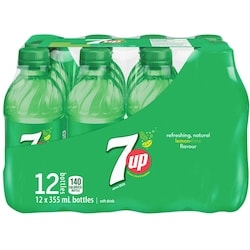 7Up Soda       12x355.0 ml, $0.20/100ml