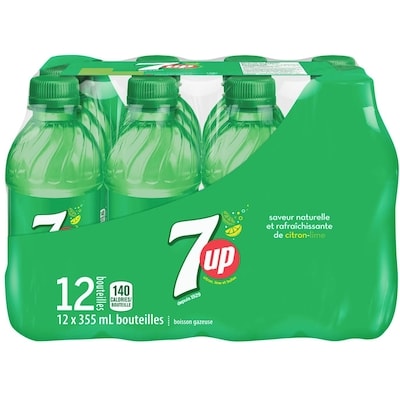 7 UP Soda 7UP (caisse) 12x355.0 ml, 0,20 $/100ml